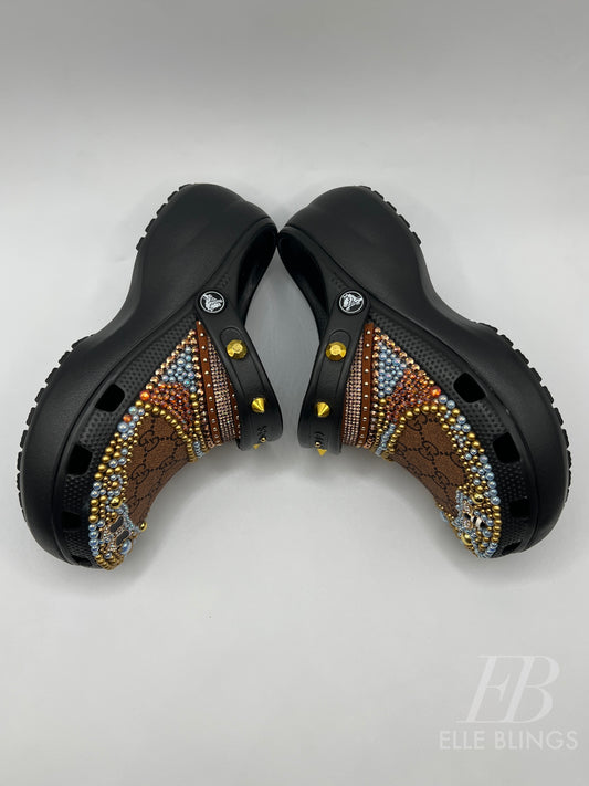 Custom Designer Platform Crocs