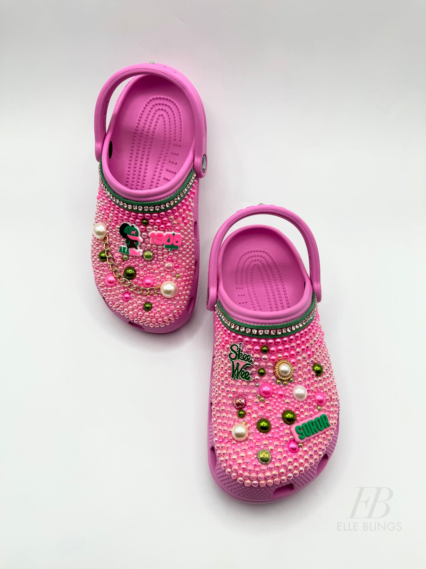 Custom Sorority Theme Crocs