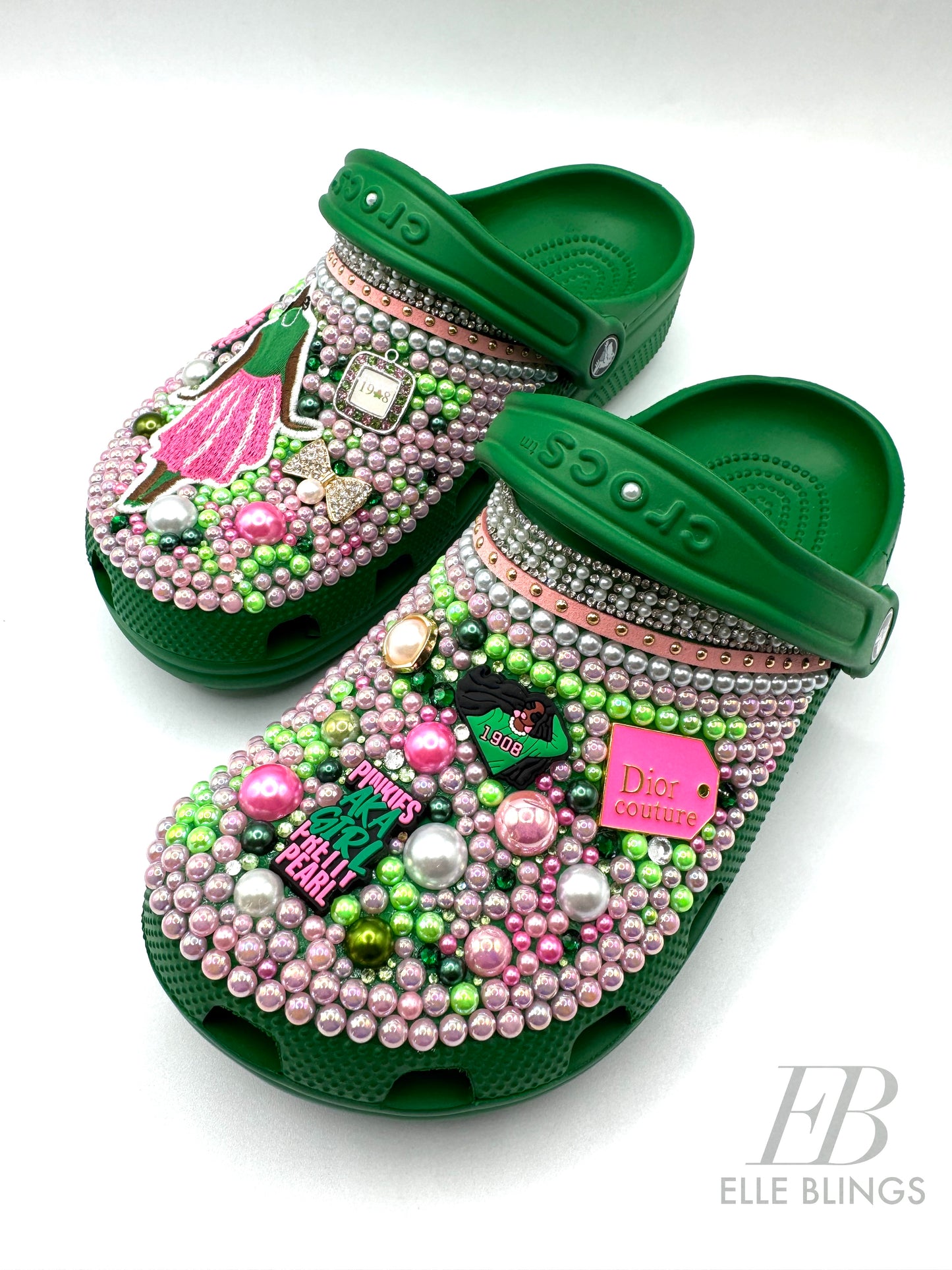 Custom Sorority Theme Crocs