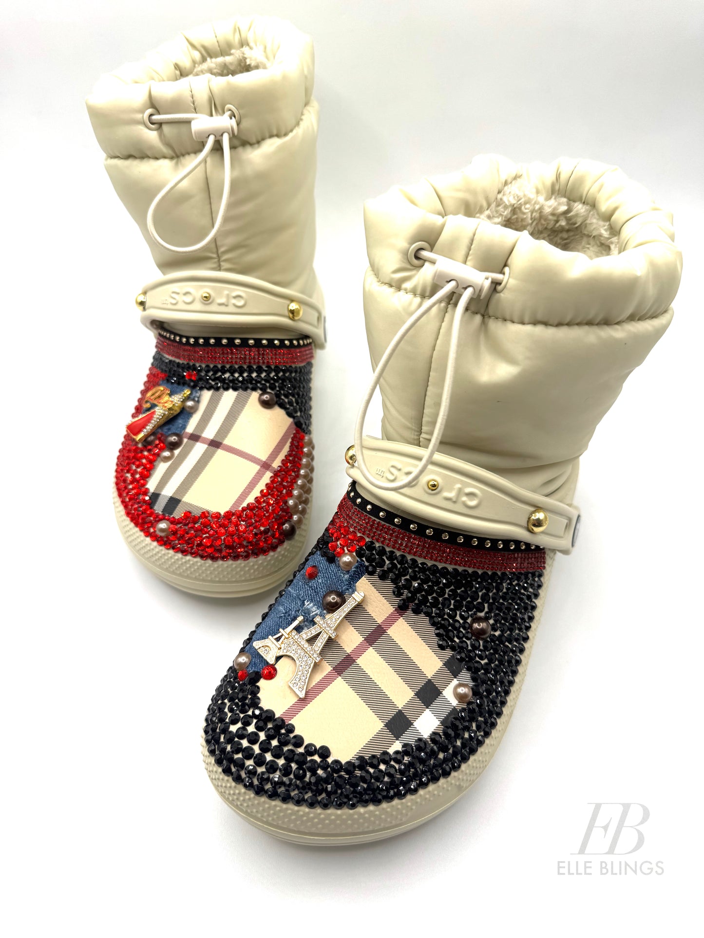 Custom Designer Crocs Boots