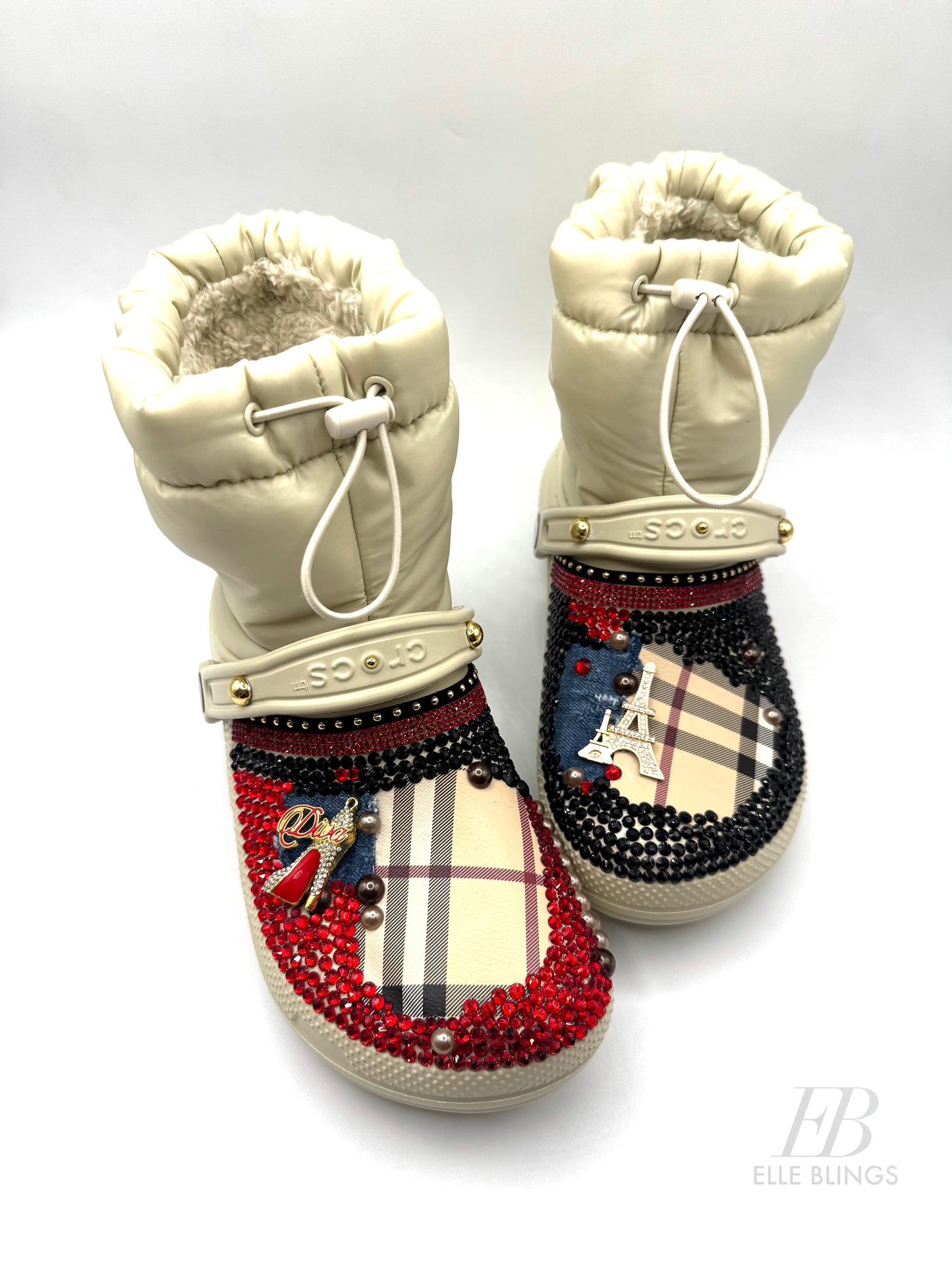 Custom Designer Crocs Boots