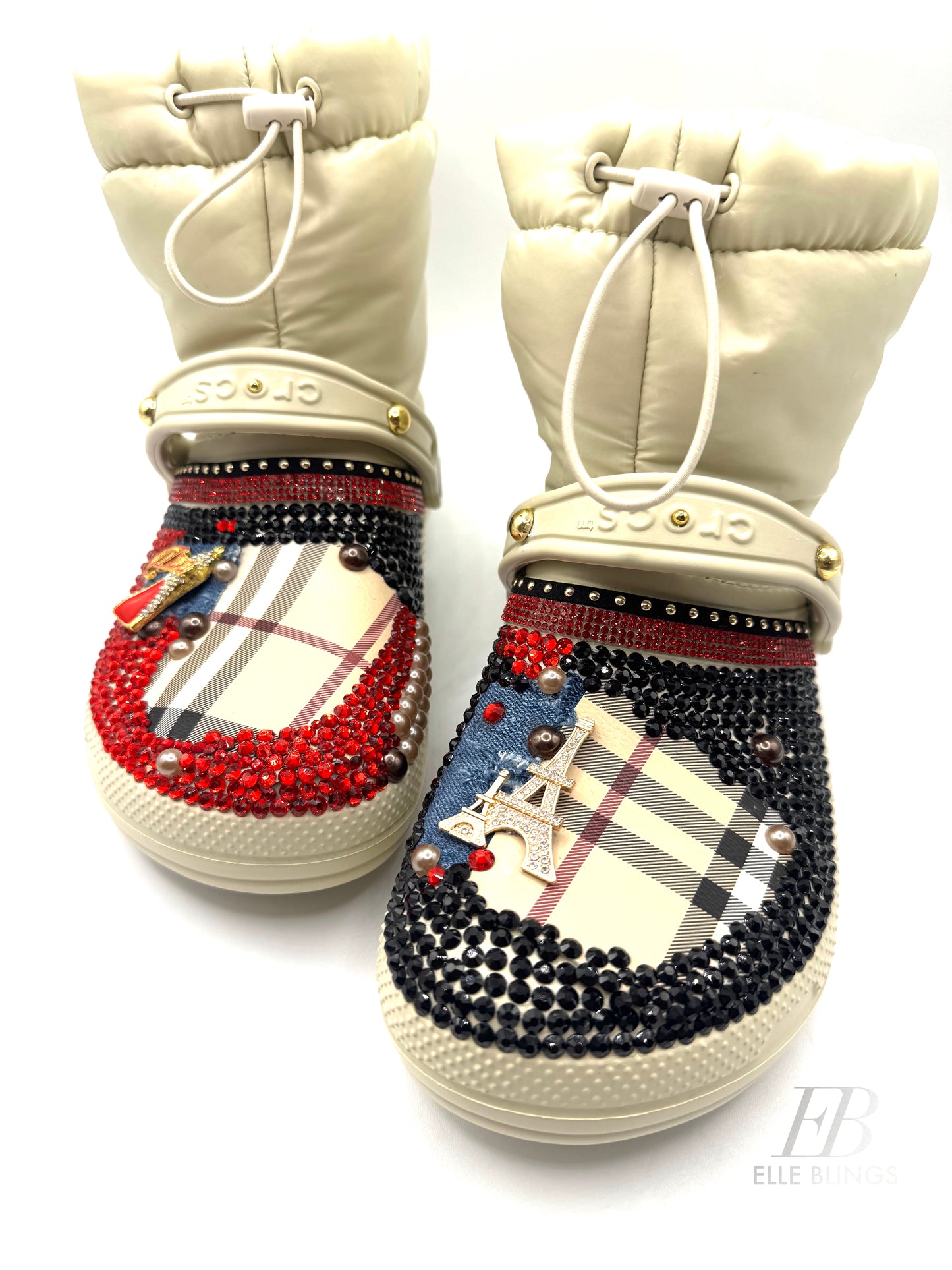 Custom Designer Crocs Boots