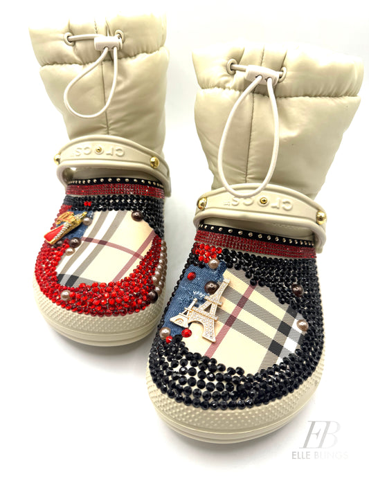 Custom Designer Crocs Boots