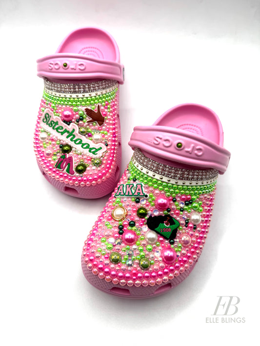Custom Sorority Theme Crocs