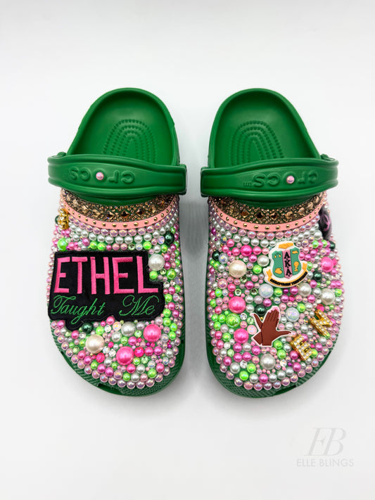 Custom Sorority Theme Crocs