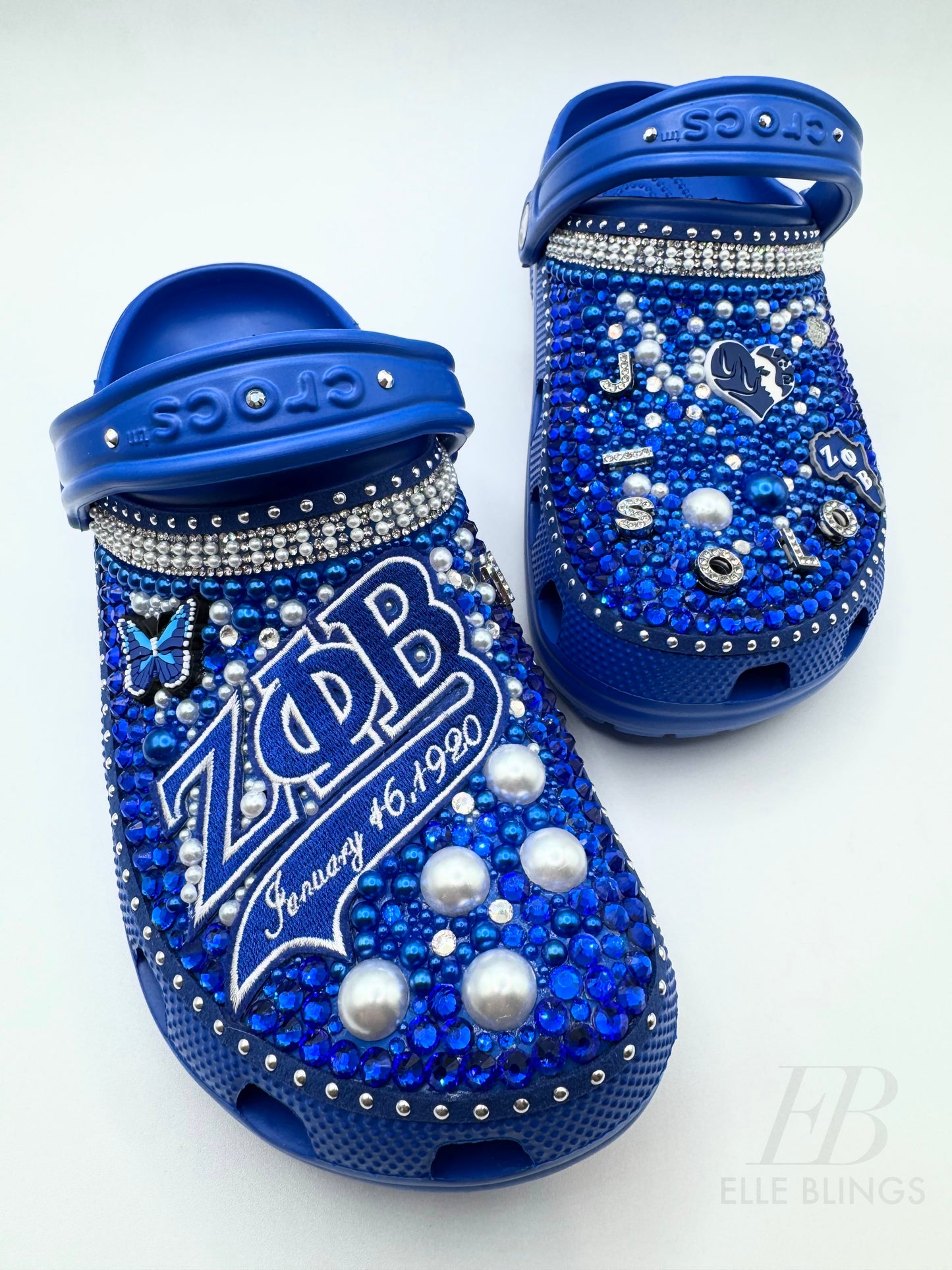 Custom Sorority Theme Crocs