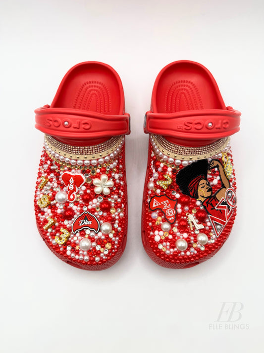 Custom Sorority Theme Crocs
