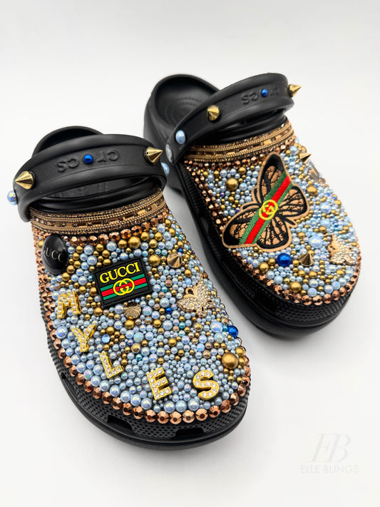 Custom Designer Platform Crocs