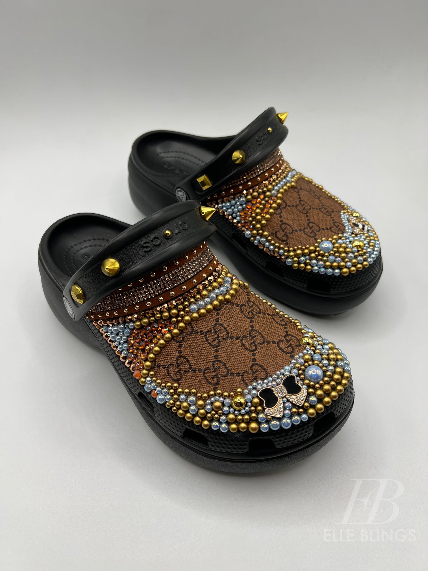 Custom Designer Platform Crocs