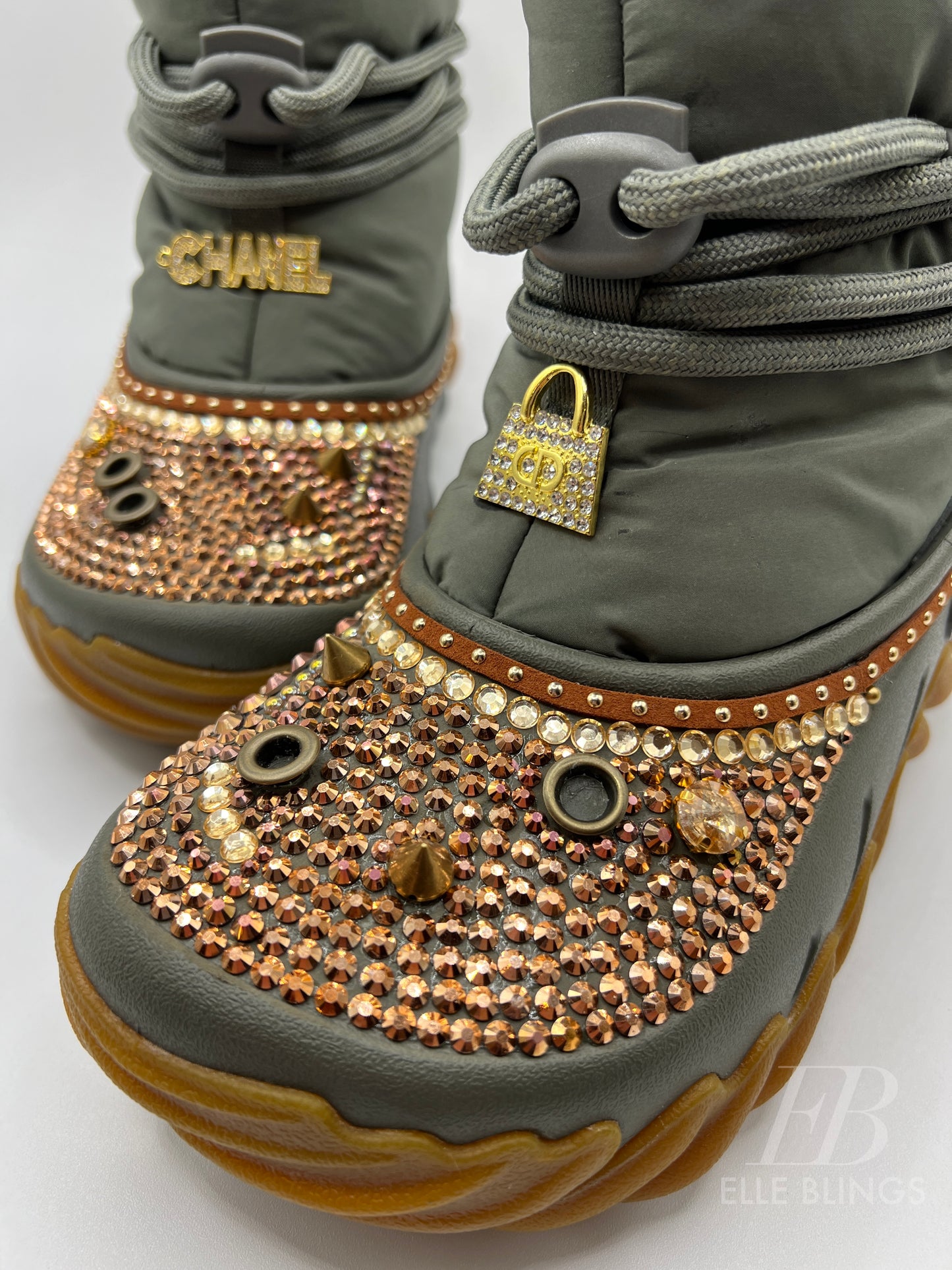 Custom Echo Crocs Boots