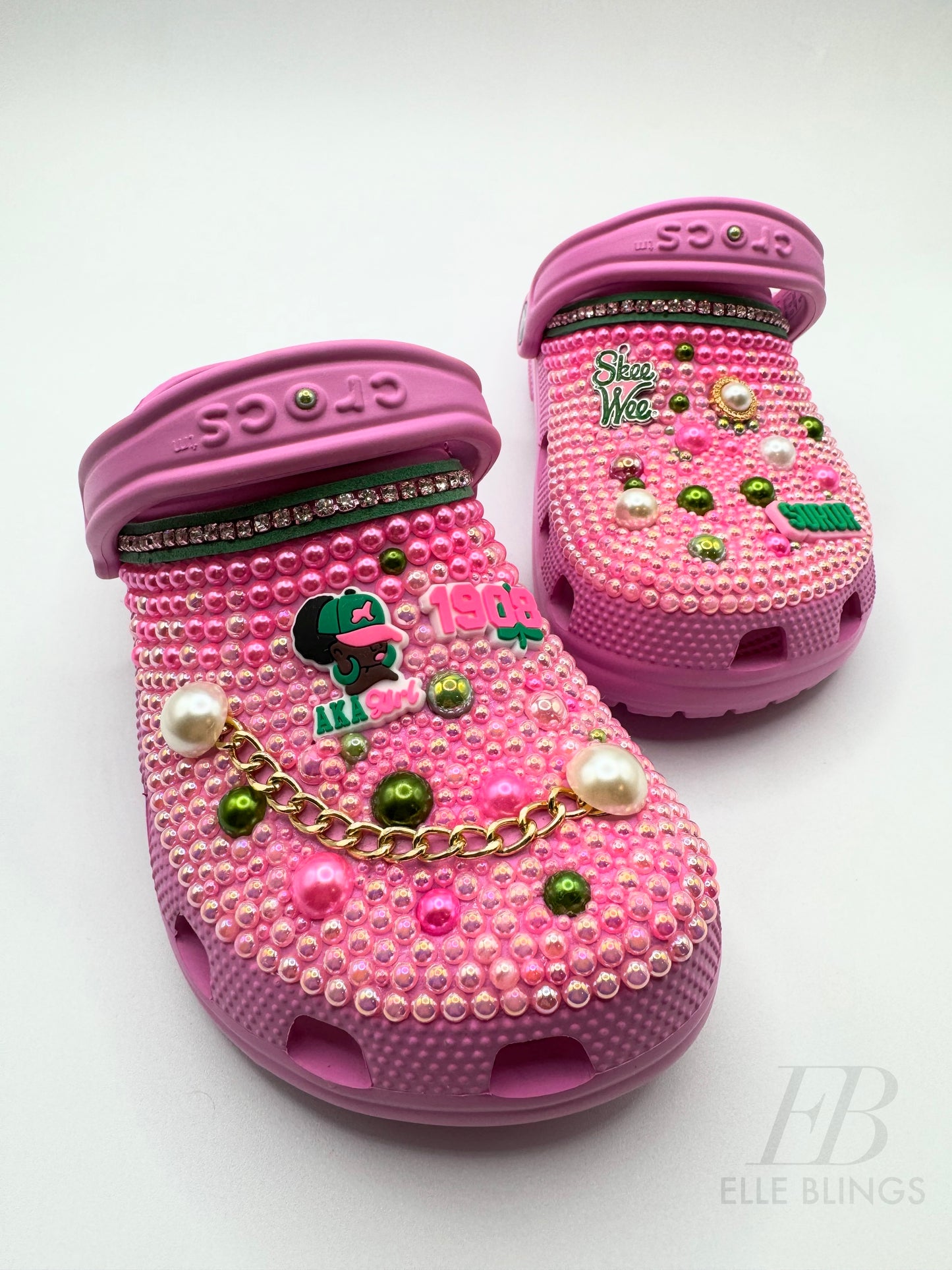 Custom Sorority Theme Crocs