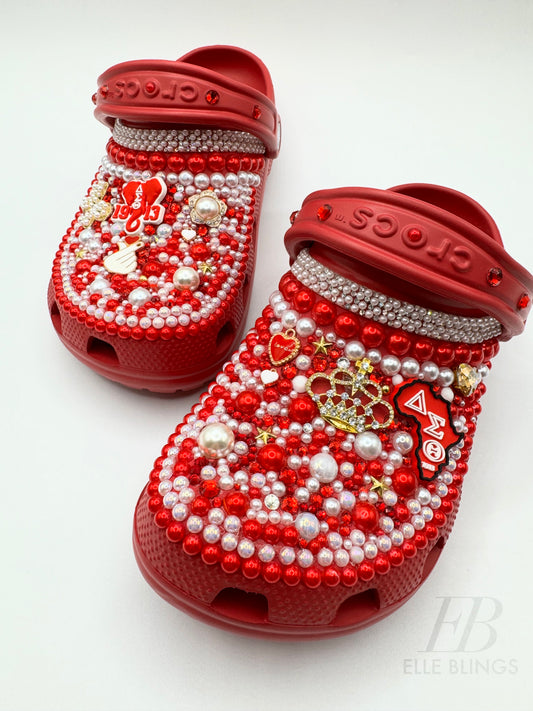 Custom Sorority Theme Crocs