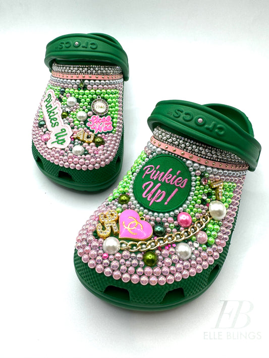 Custom Sorority Theme Crocs