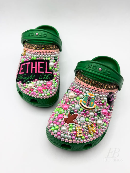 Custom Sorority Theme Crocs