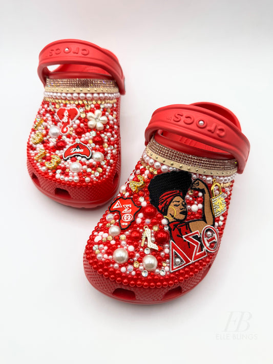 Custom Sorority Theme Crocs