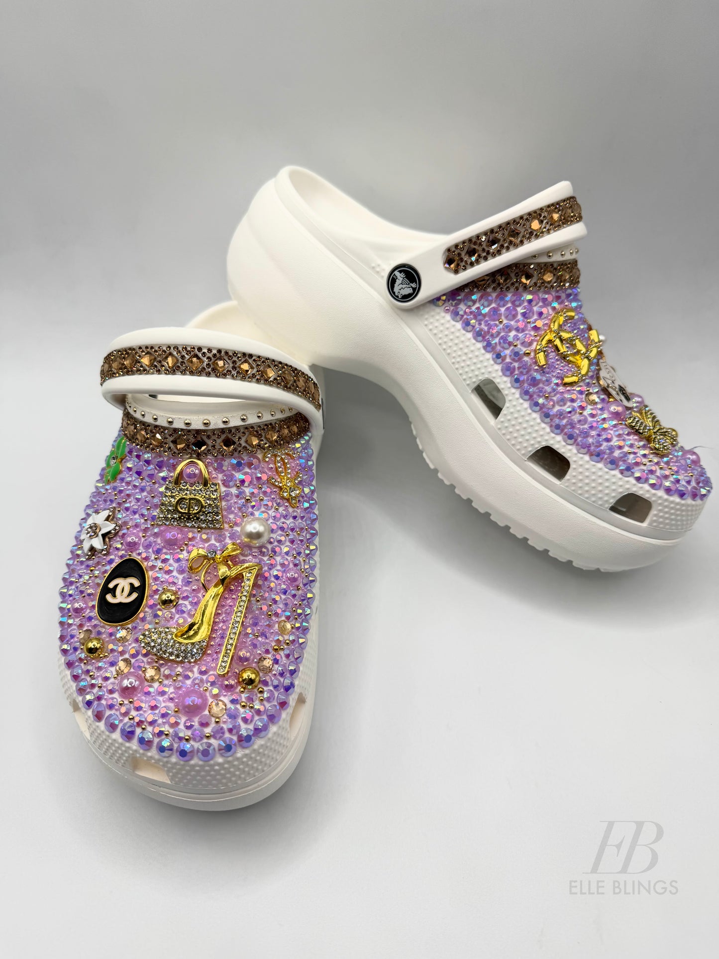 Custom Designer Platform Crocs