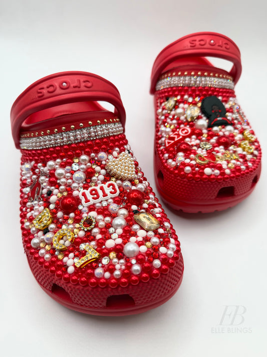 Custom Sorority Theme Crocs