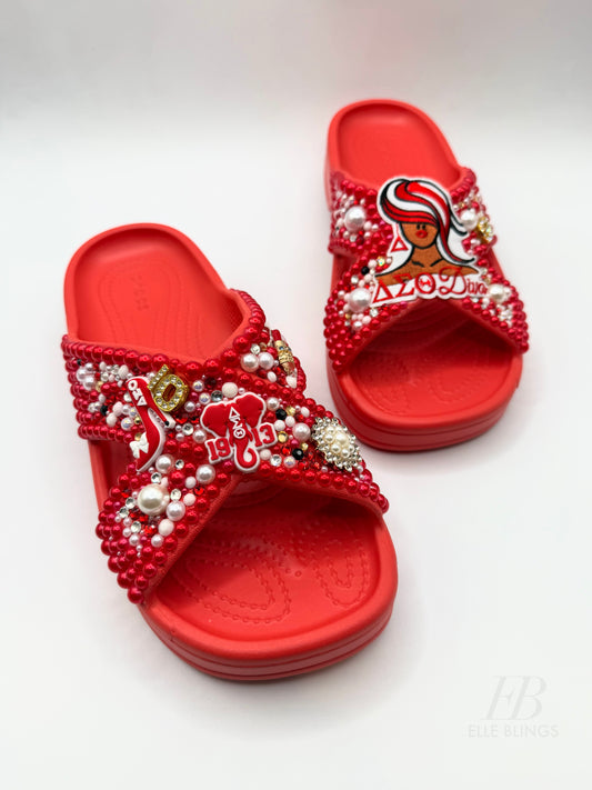 Custom Crocs Slides